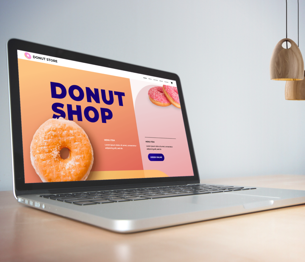 Donut Shop Website